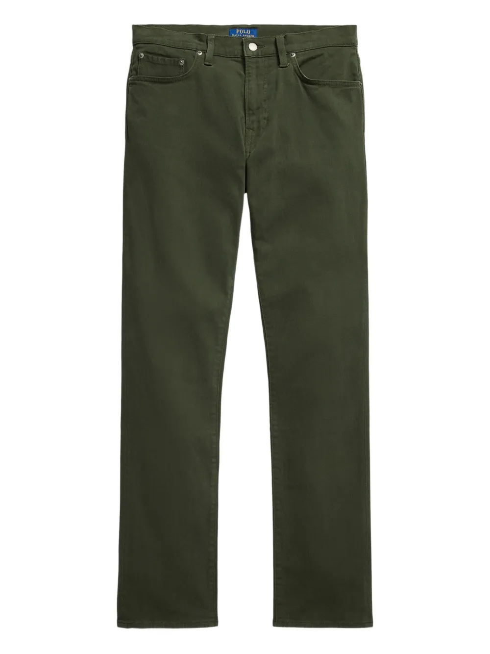 Polo Ralph Lauren Brushed Twill Five-pocket Trousers In Green