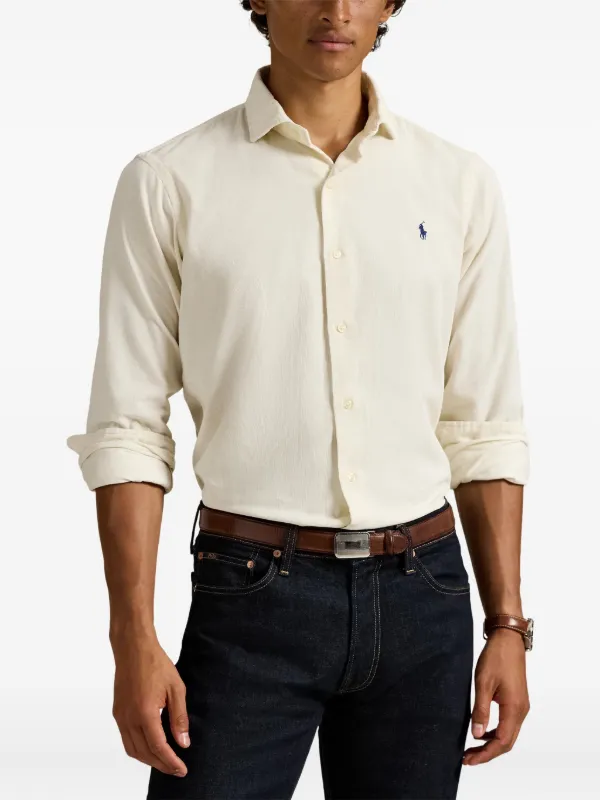 Polo Ralph Lauren Custom Fit コーデュロイシャツ | ニュートラル