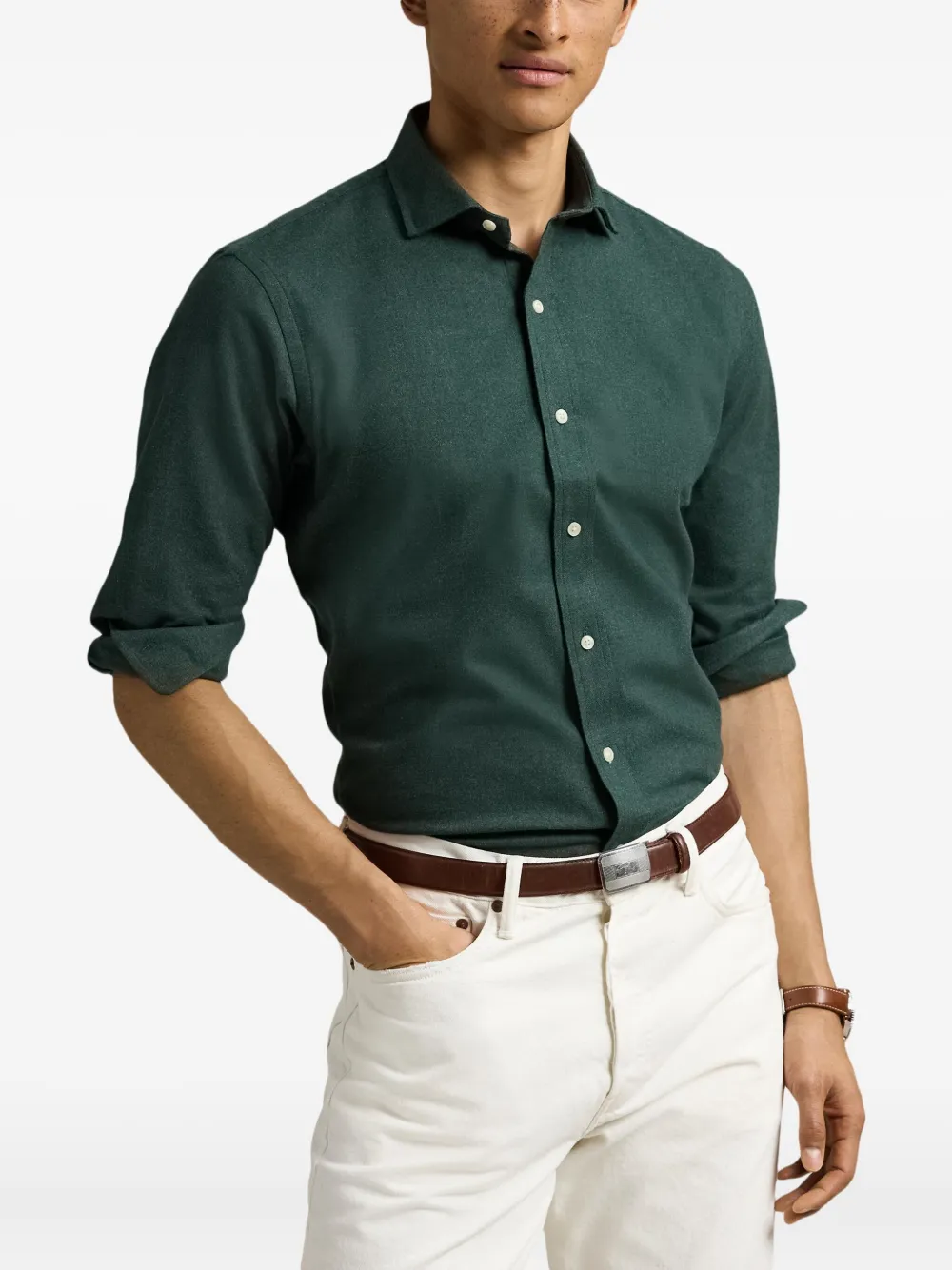 Polo Ralph Lauren Overhemd met lange mouwen Groen