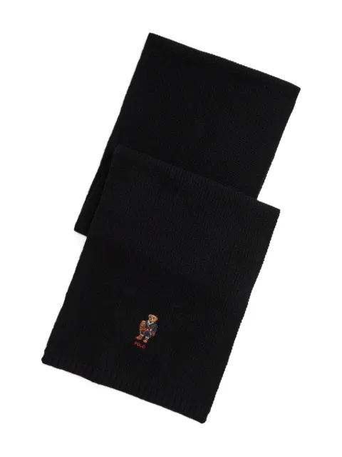 Polo Ralph Lauren embroidered scarf