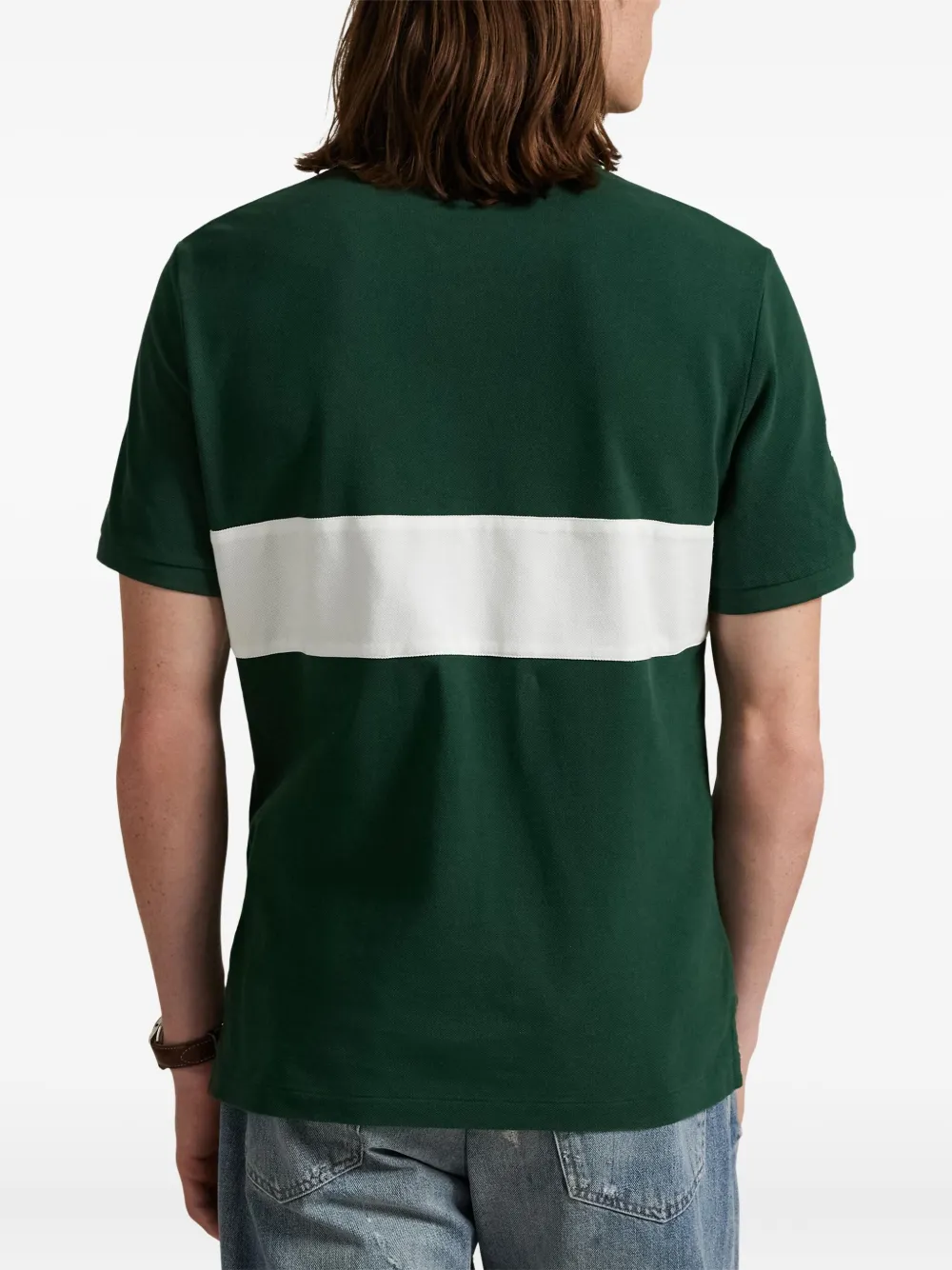 Polo Ralph Lauren Big Pony 20th Anniversary gestreept poloshirt Groen