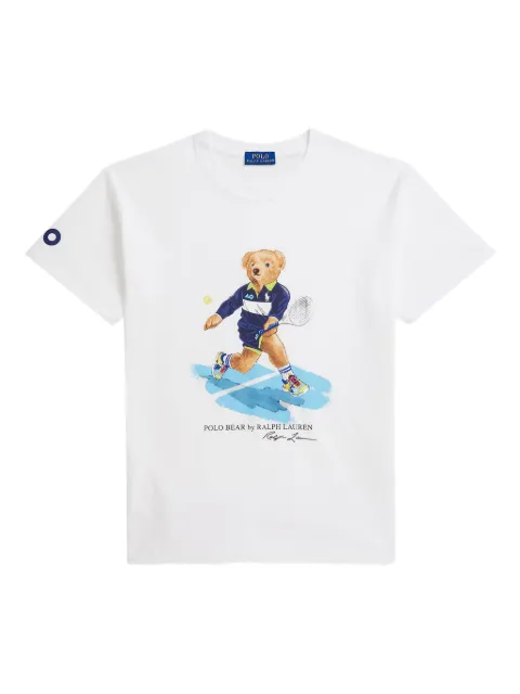 Polo Ralph Lauren bear-print crew-neck T-shirt