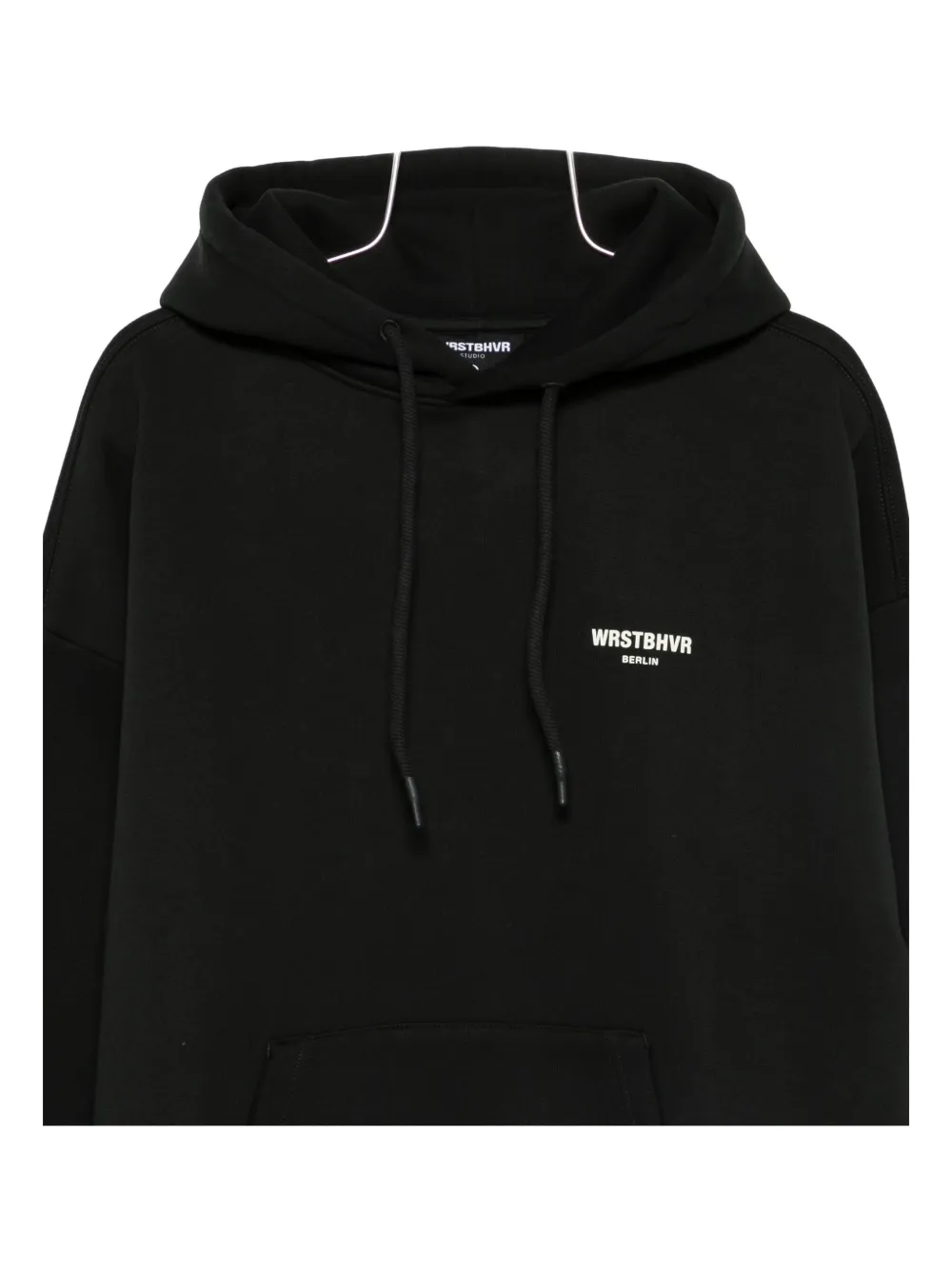 Wrstbhvr Logo-print Hoodie In Black