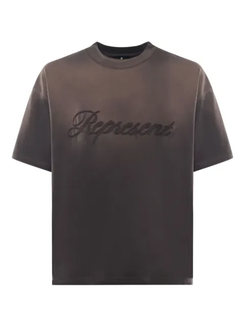 Represent embroidered T-shirts and polos