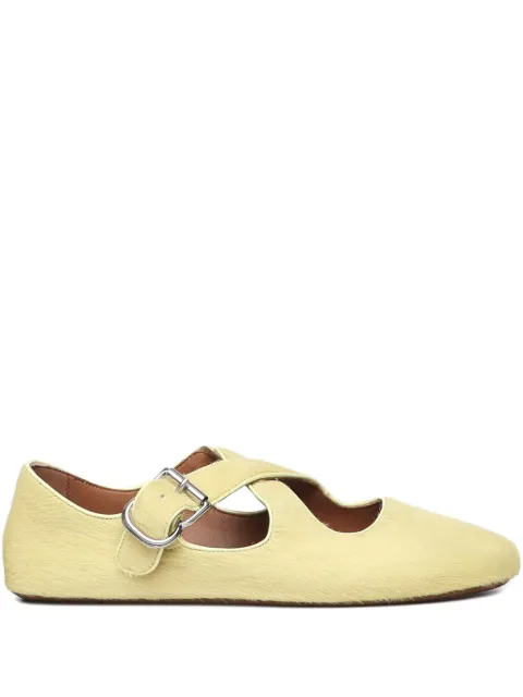Alaïa cross-cross ballet flats