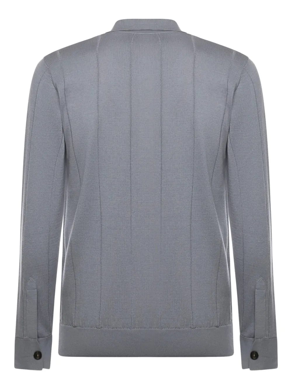 Eleventy buttoned polo shirt - Grijs