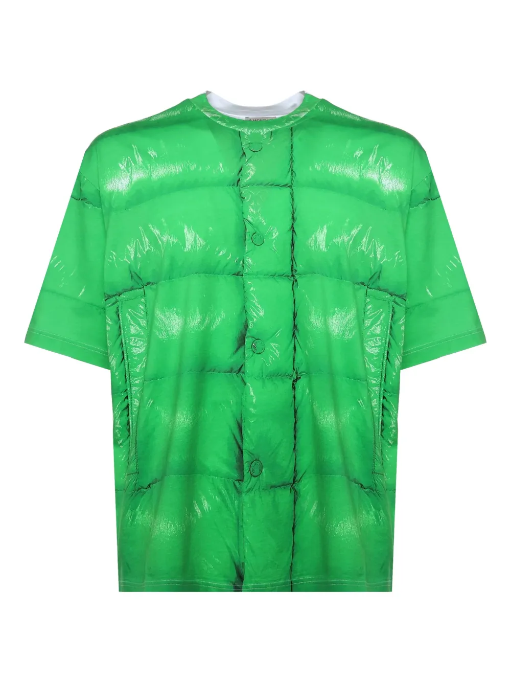Moncler X Asap Rocky Logo Patch T-shirt In Green