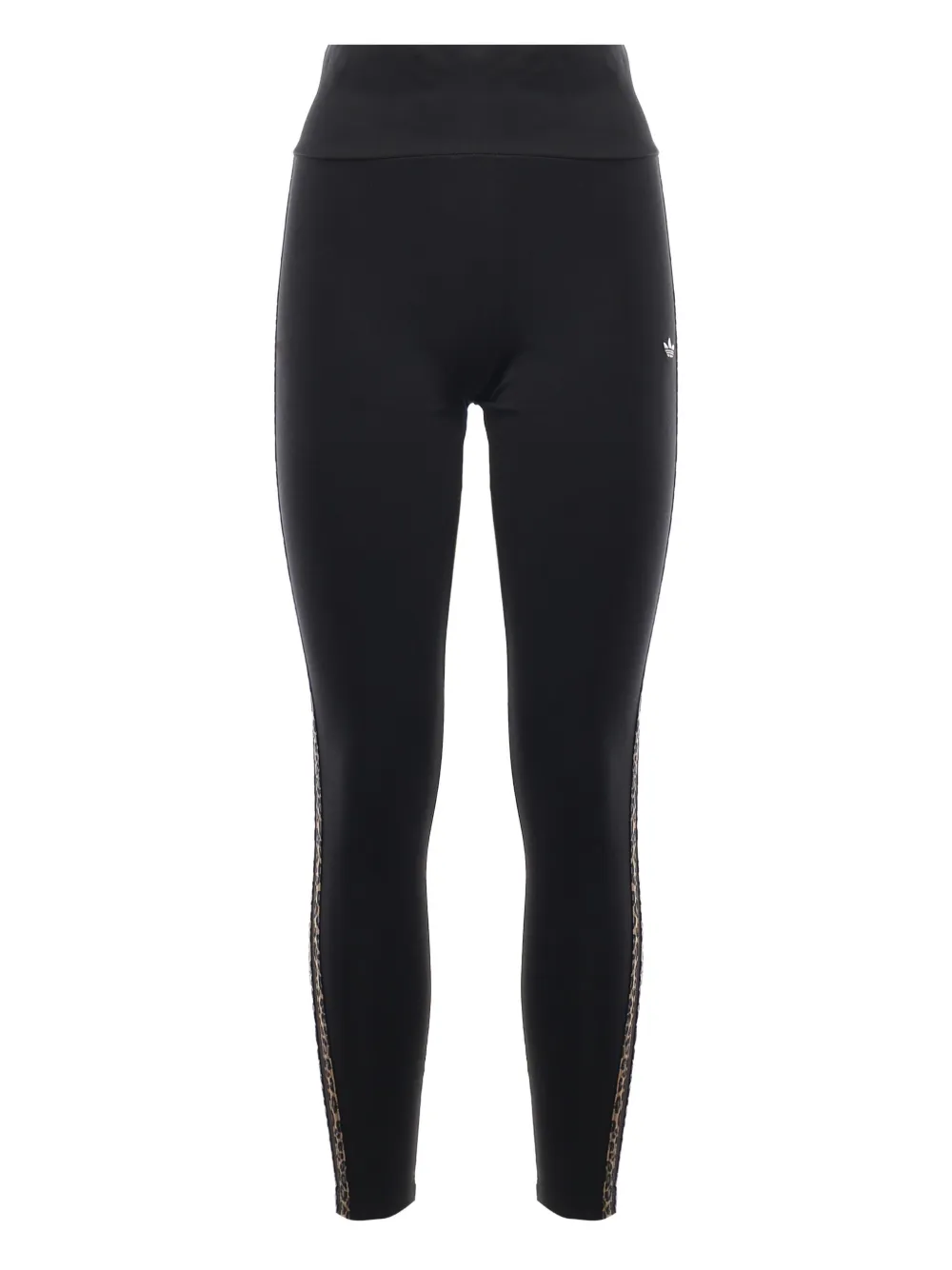 Adidas Legging met elastische taille en logodetail - Zwart