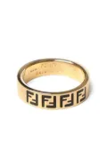FENDI logo ring - Gold