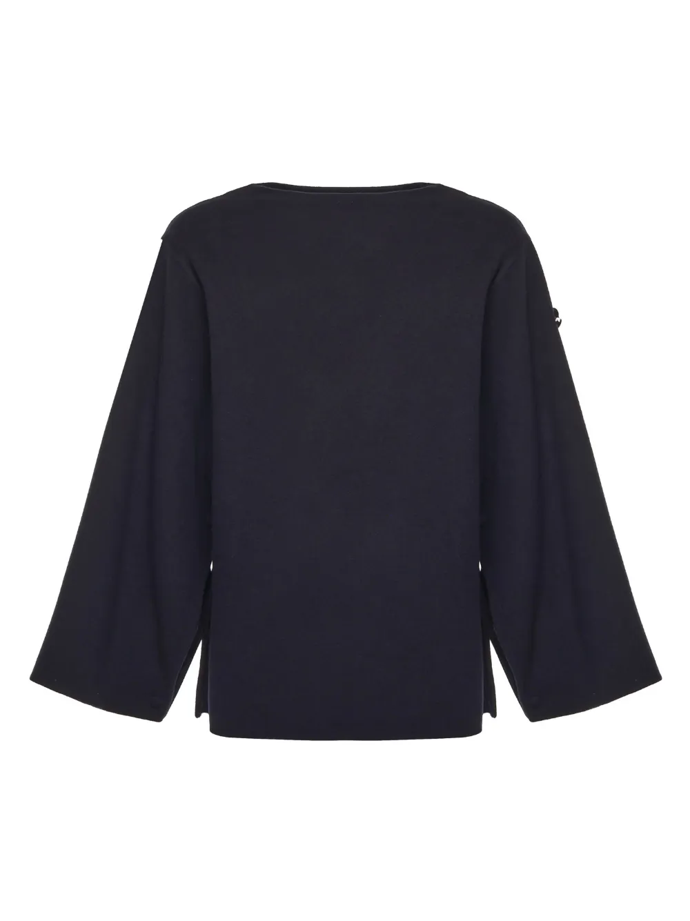Moncler X Jil Sander Logo-patch Cape In Blue