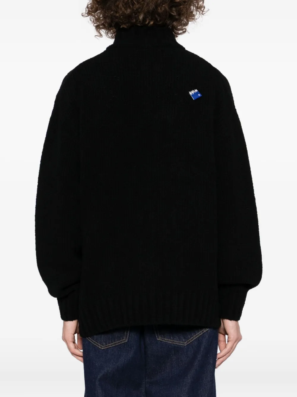 Ader Error Sig Cardigan In Black