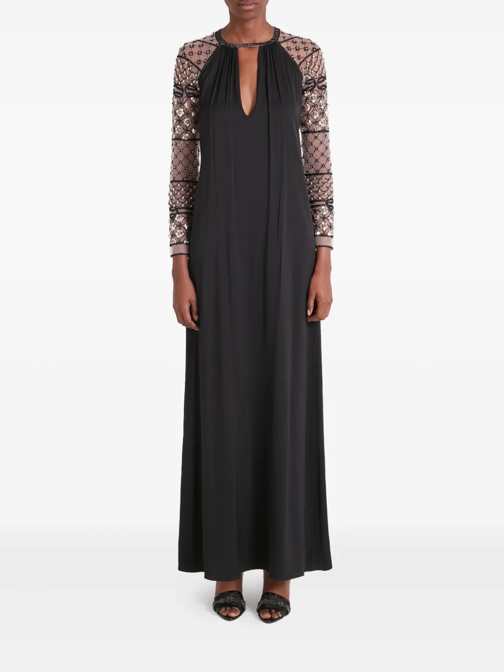 Temperley London Marie dress - Zwart