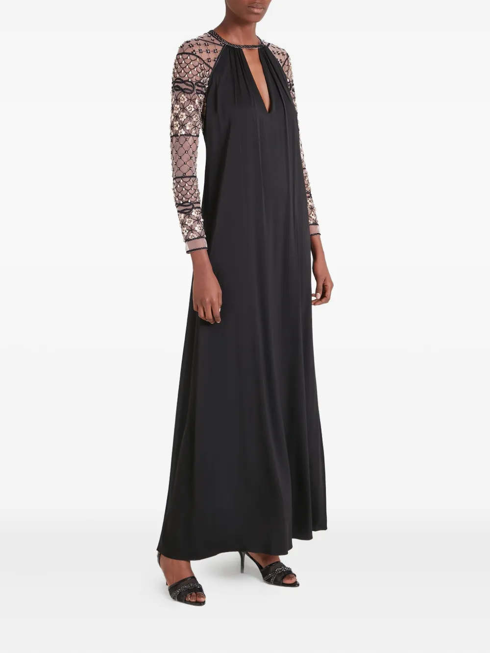 Temperley London Marie jurk Zwart