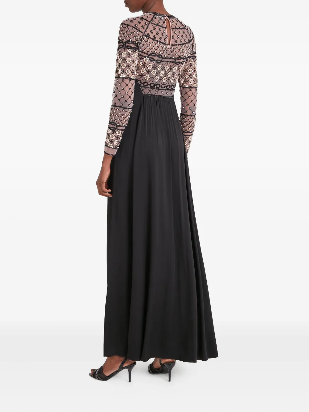 Temperley London Marie jurk Zwart