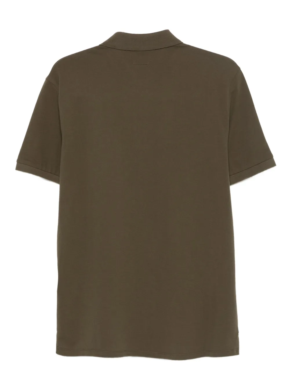 C.P. Company Poloshirt met logopatch - Groen