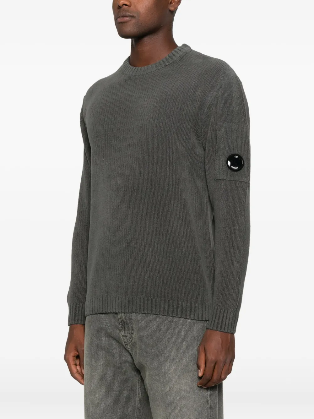 C.P. Company Geribbelde sweater 978 GREY