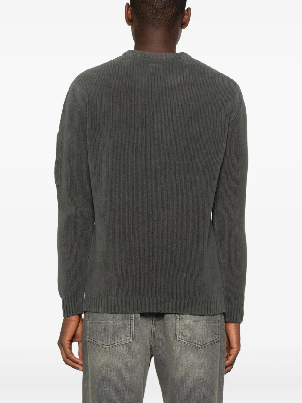 C.P. Company Geribbelde sweater 978 GREY