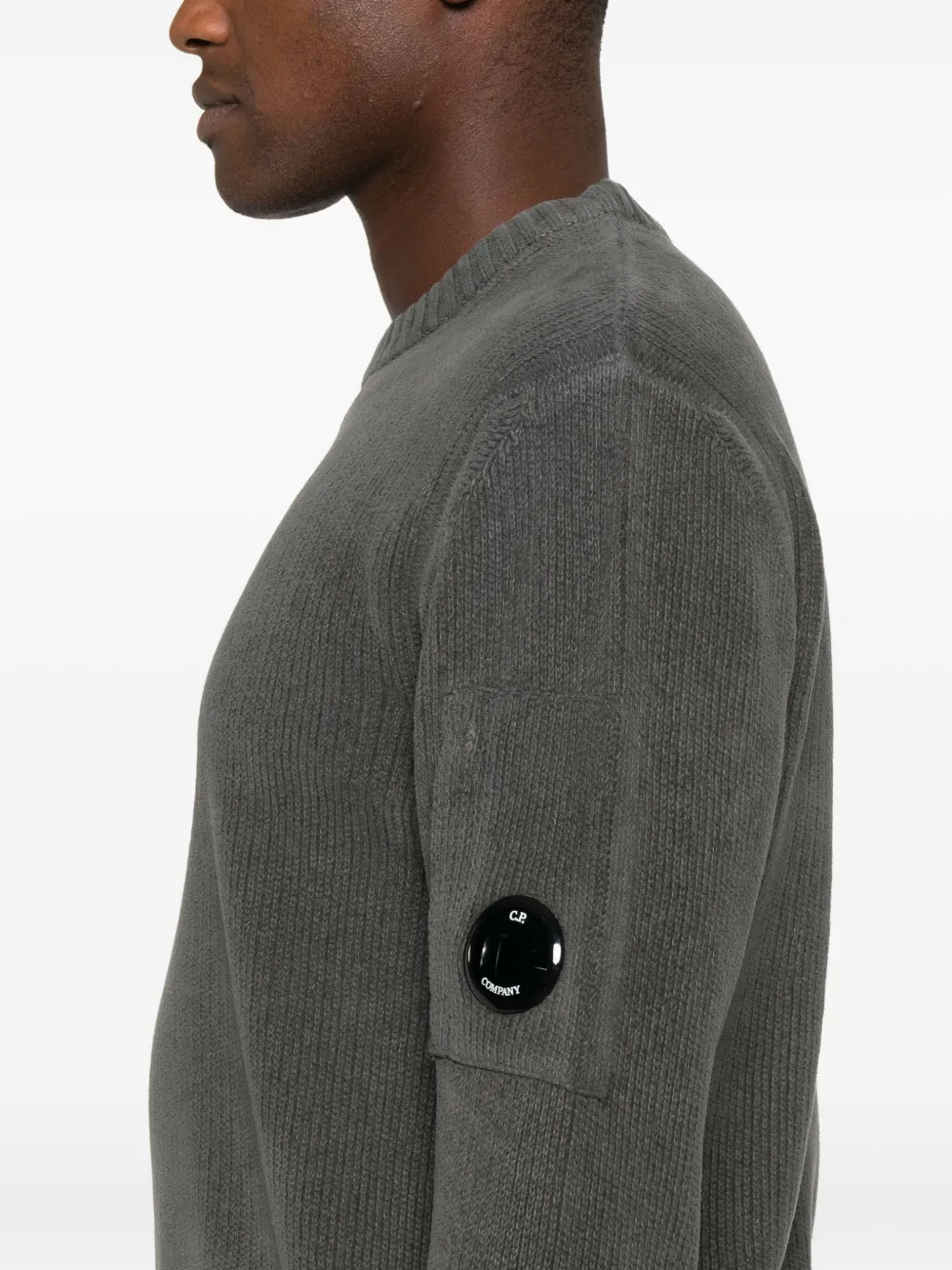 C.P. Company Geribbelde sweater 978 GREY