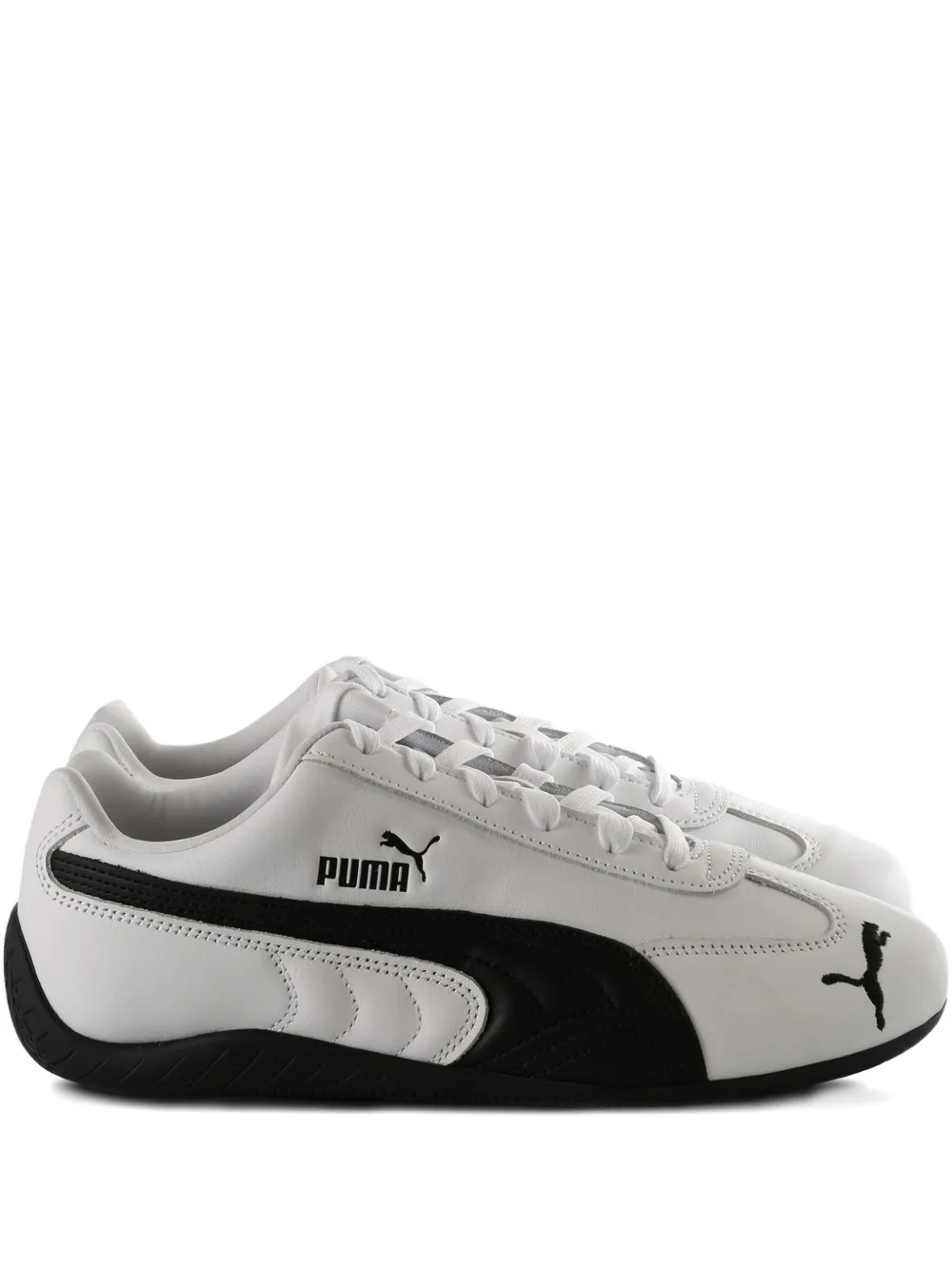 Puma Speedcat Metallic Sneaker In White