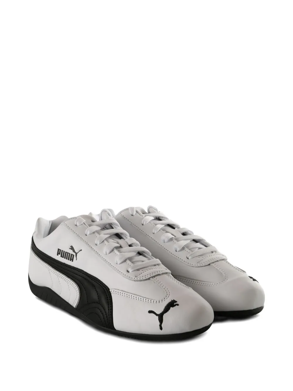 Puma Speedcat Metallic Sneaker In White