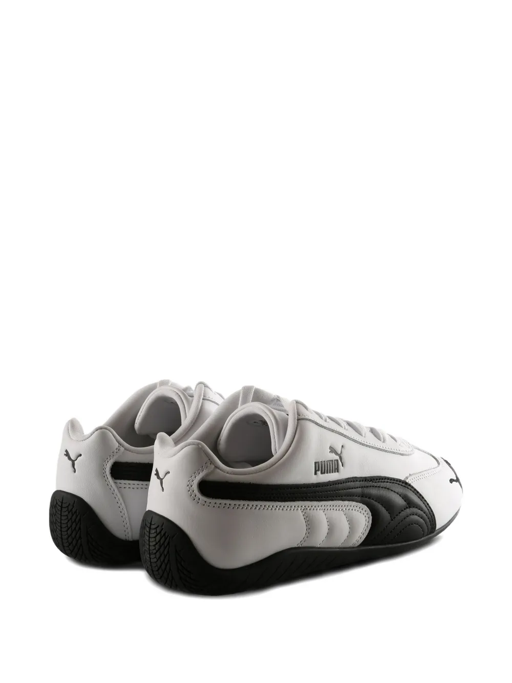 Puma Speedcat Metallic Sneaker In White