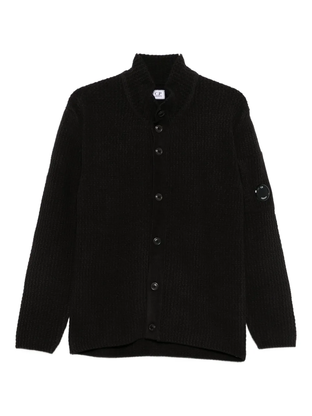 C.p. Company Cardigan C. P. Company Men Color Black In Black