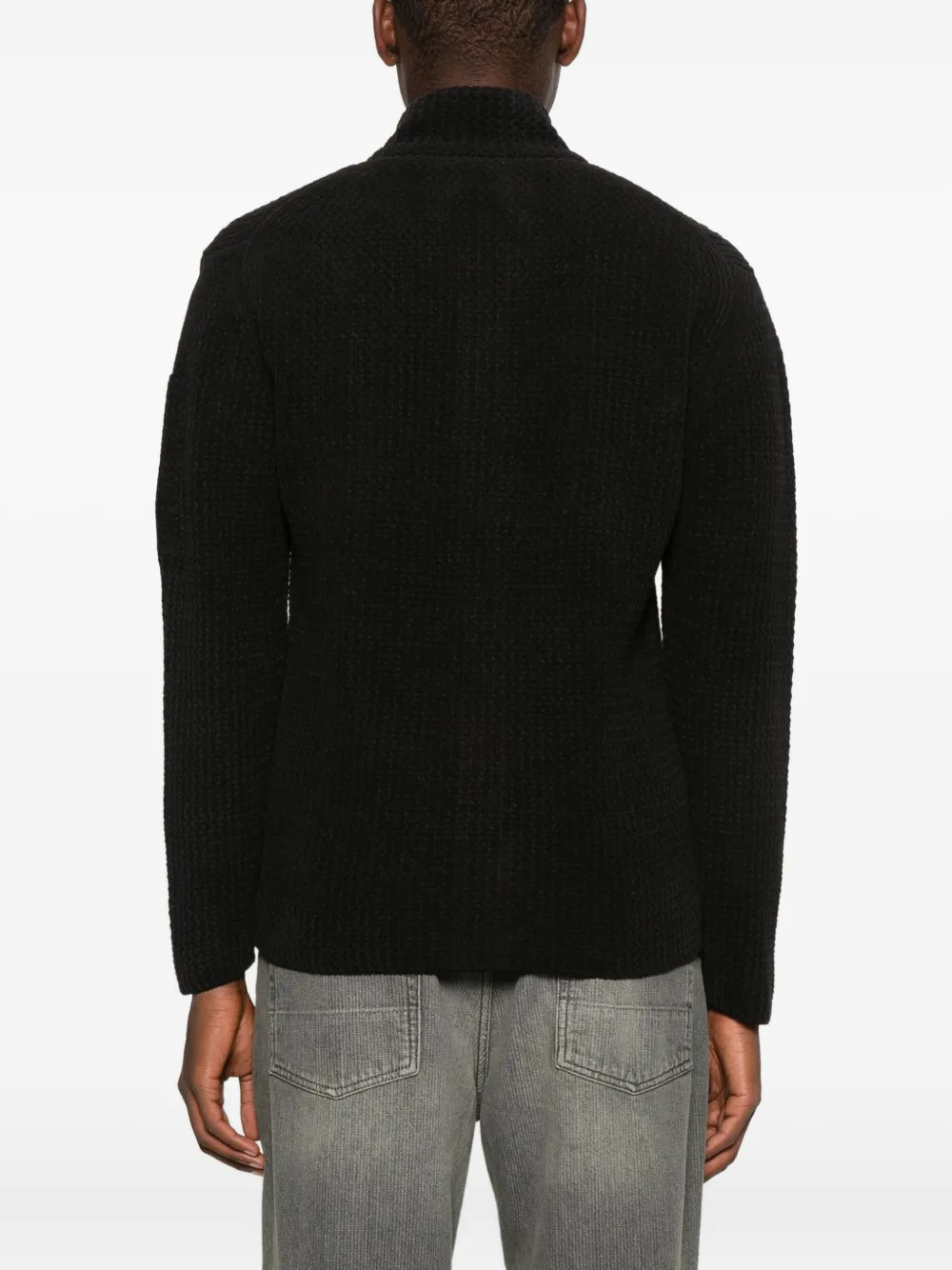 C.p. Company Cardigan C. P. Company Men Color Black In Black