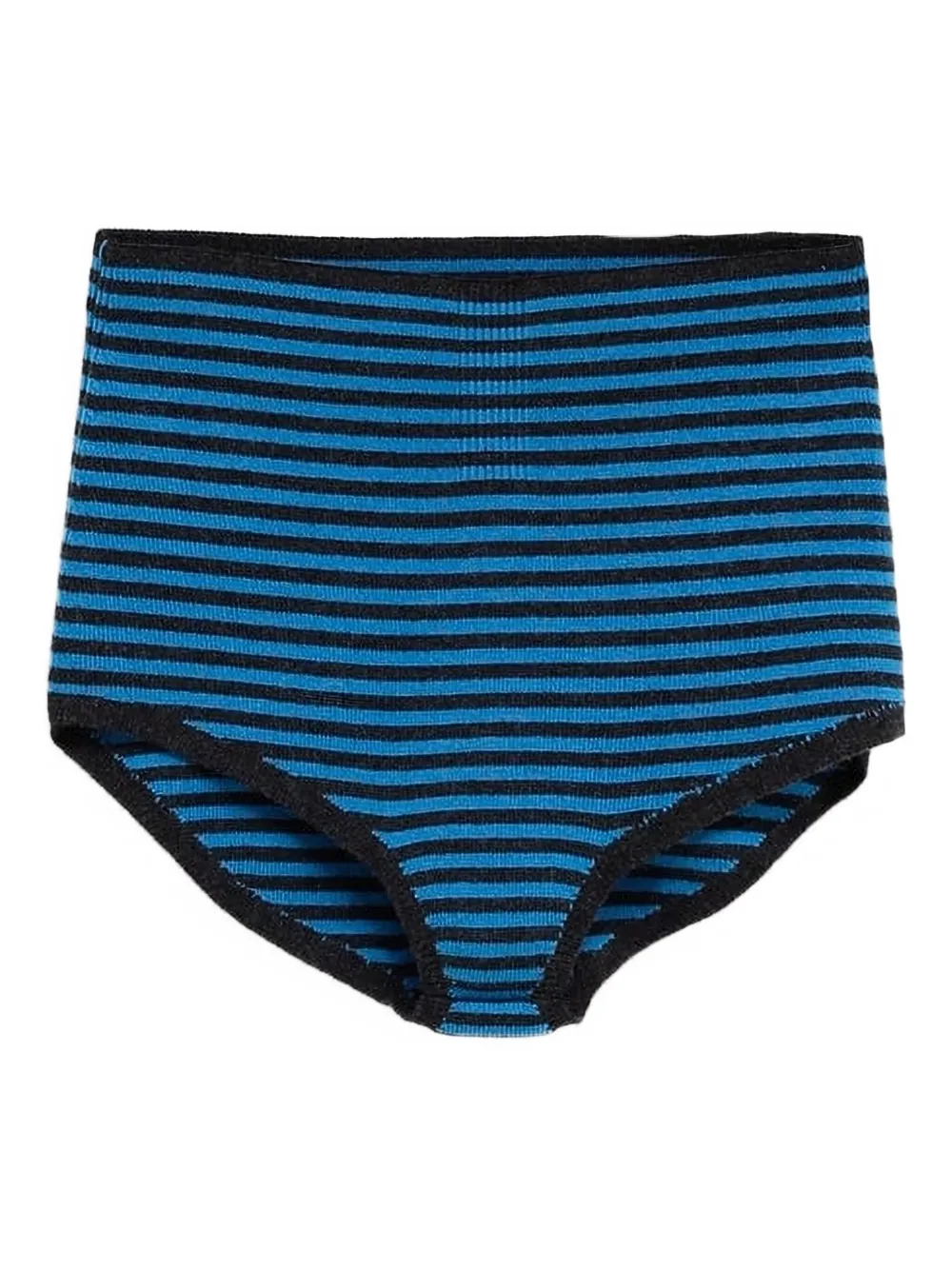 Paloma Wool Striped Mini Shorts In Blue