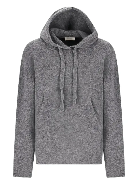 atomo factory brushed-effect hoodie