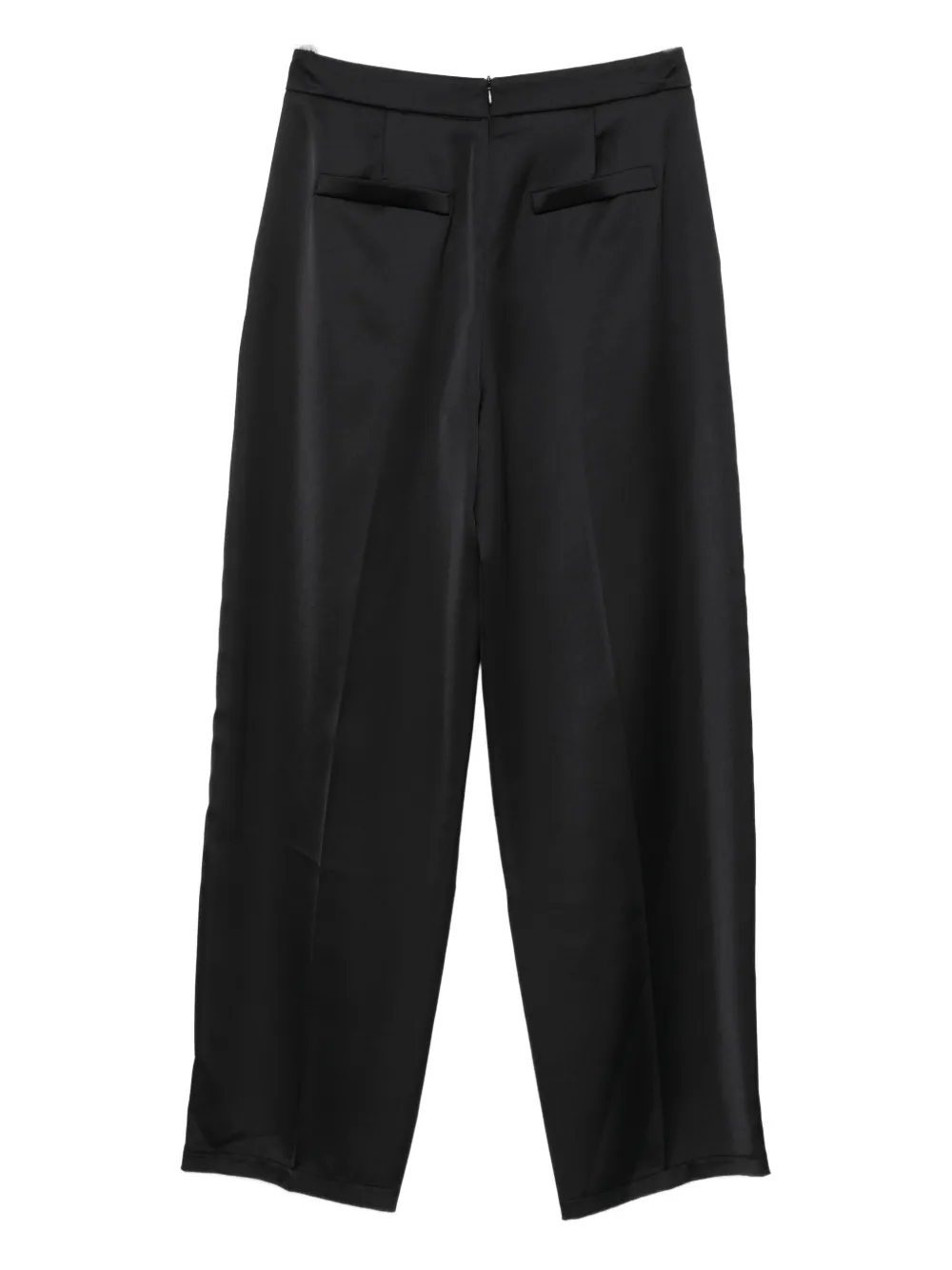 Imperial Pleated-front Trousers In Black
