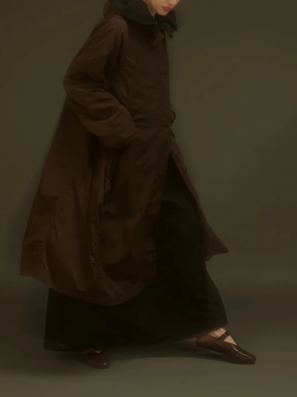 Annette Görtz Nori faux fur coat - ブラウン Annette Görtz Nori faux fur coat - ブラウン