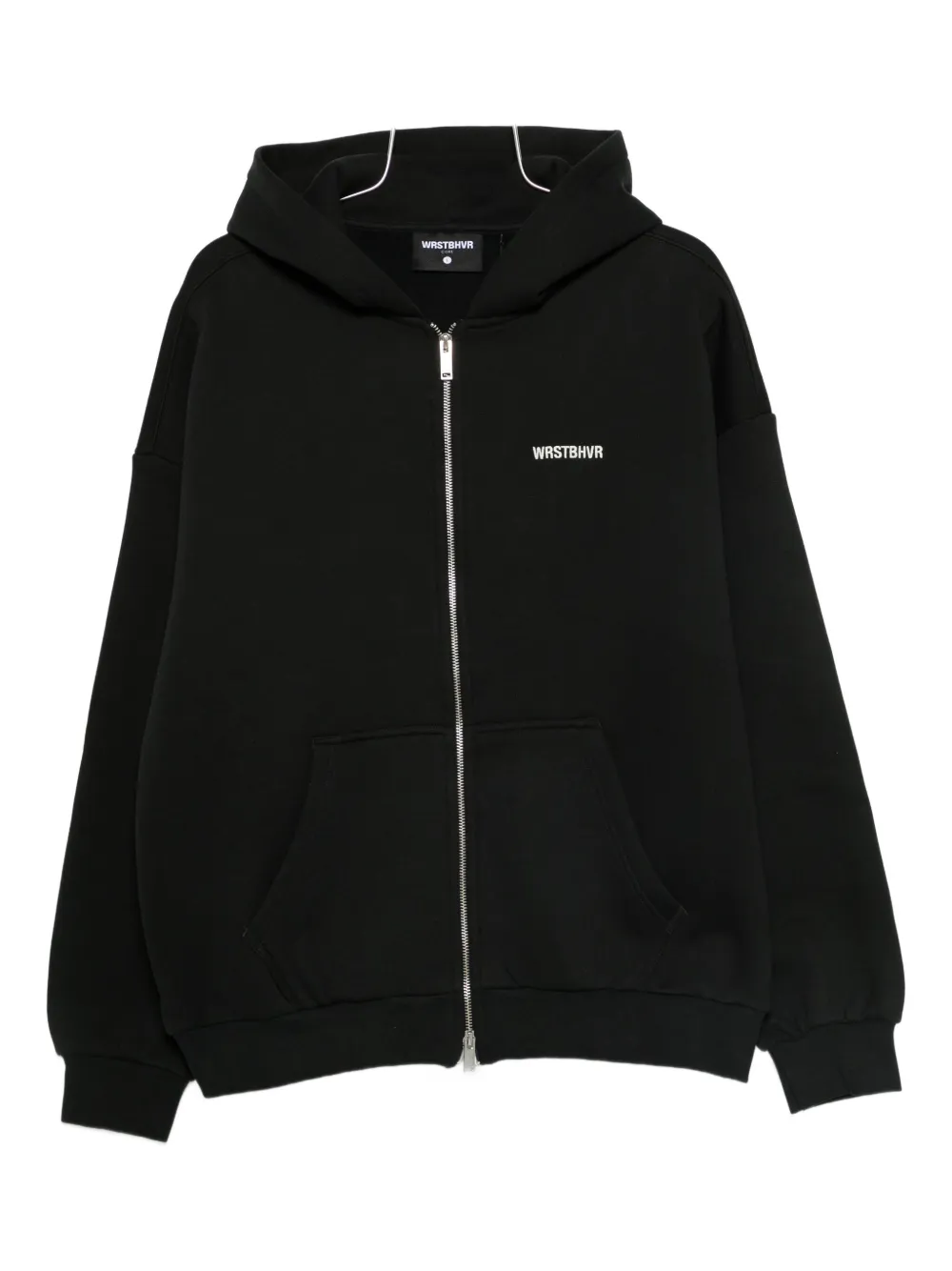 Wrstbhvr Zip-up Hoodie In Black