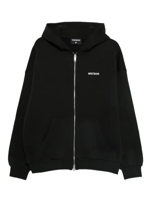 WRSTBHVR zip-up hoodie