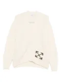 Off-White Arrows-motif cardigan - Neutrals