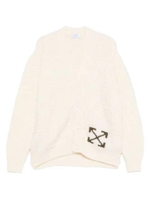 Off-White cárdigan con motivo Arrows