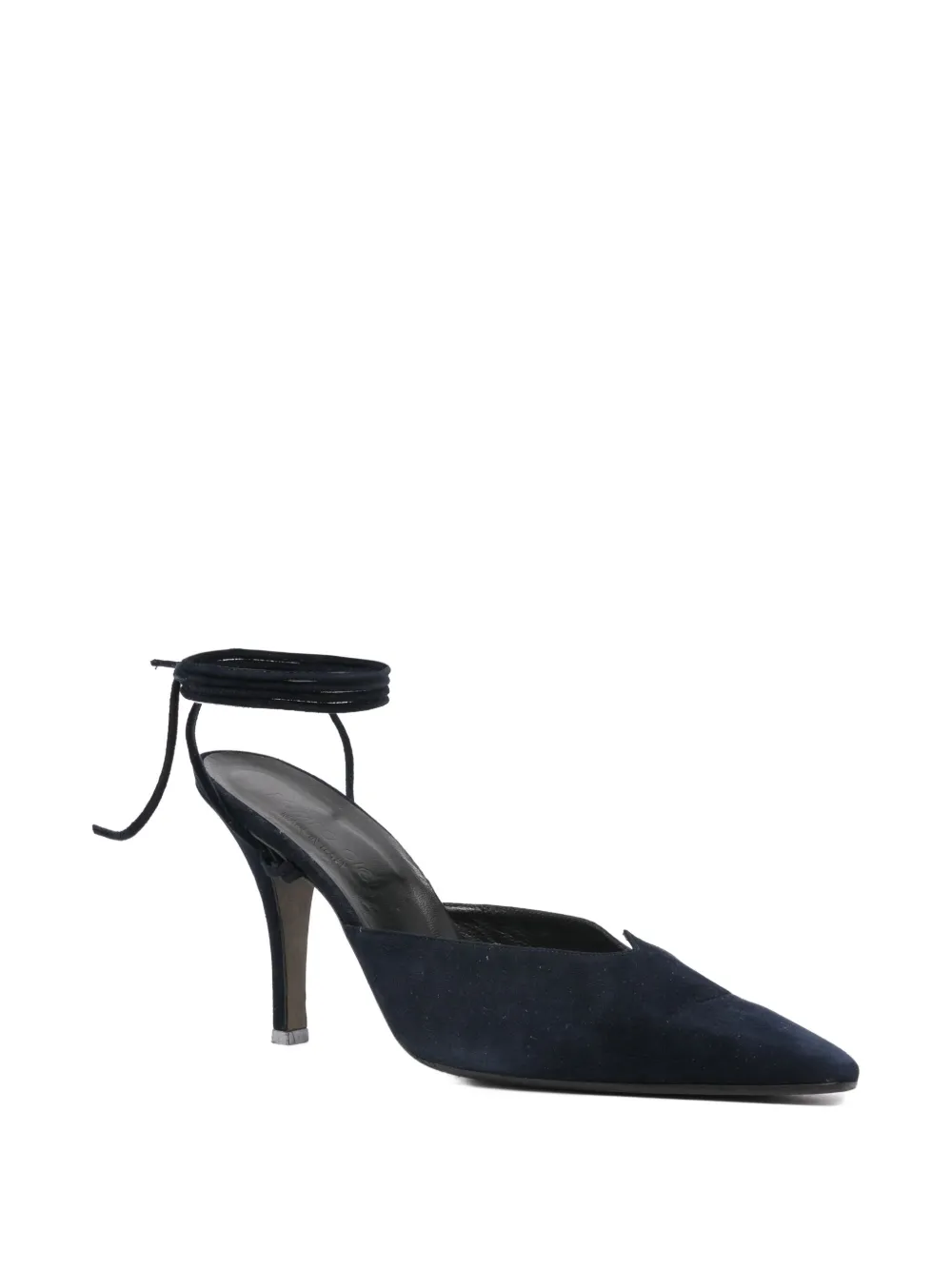 Romeo Gigli Pre-Owned 1990s pumps met enkelbandje - Blauw