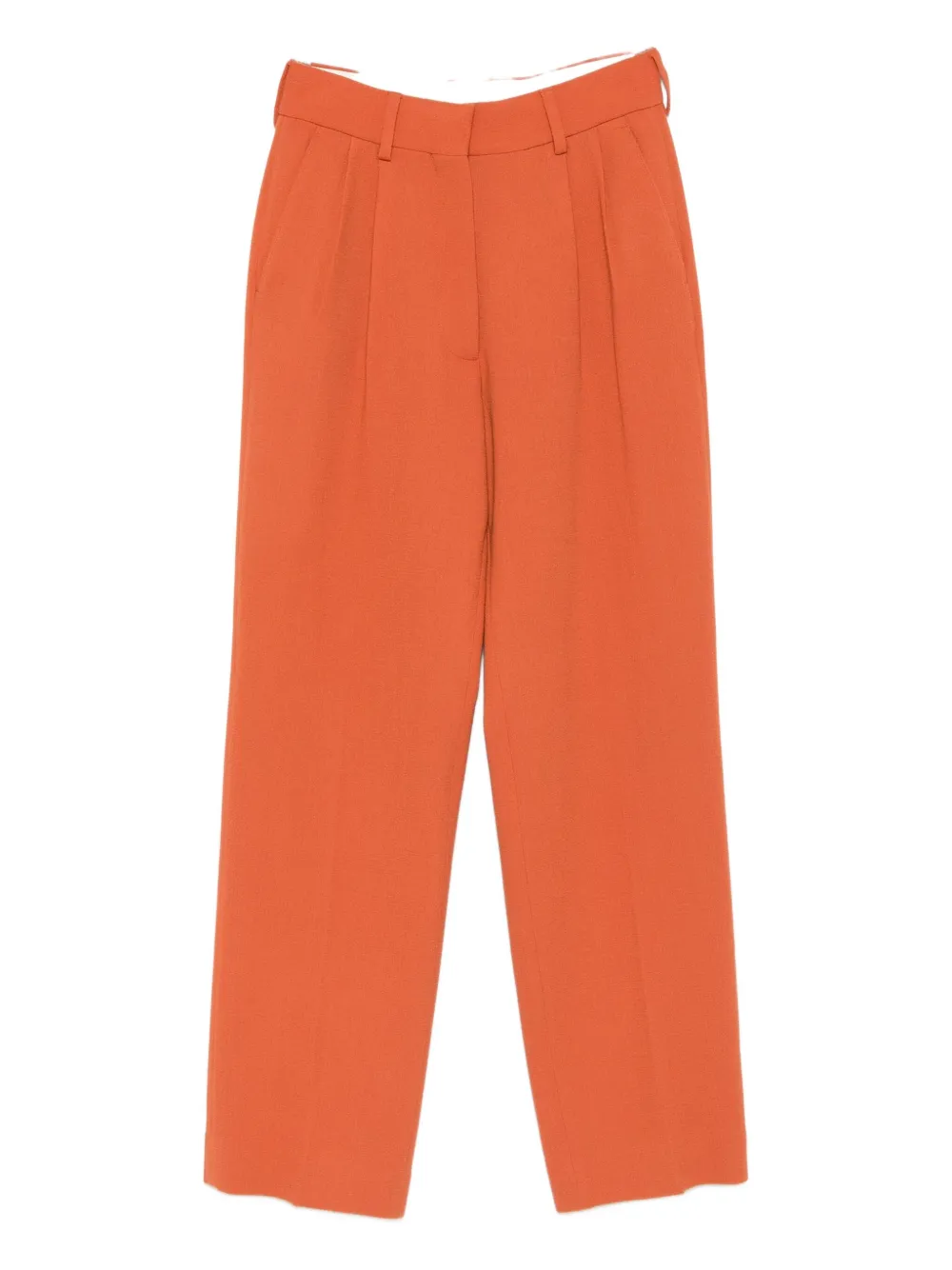 Blazé Milano Straight-leg Trousers In Orange