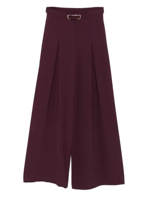 IMPERIAL pleated belted trousers 
