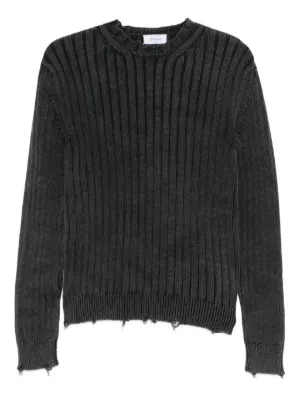 Studio Nicholson Vネック ニットベスト | ブルー | FARFETCH JP