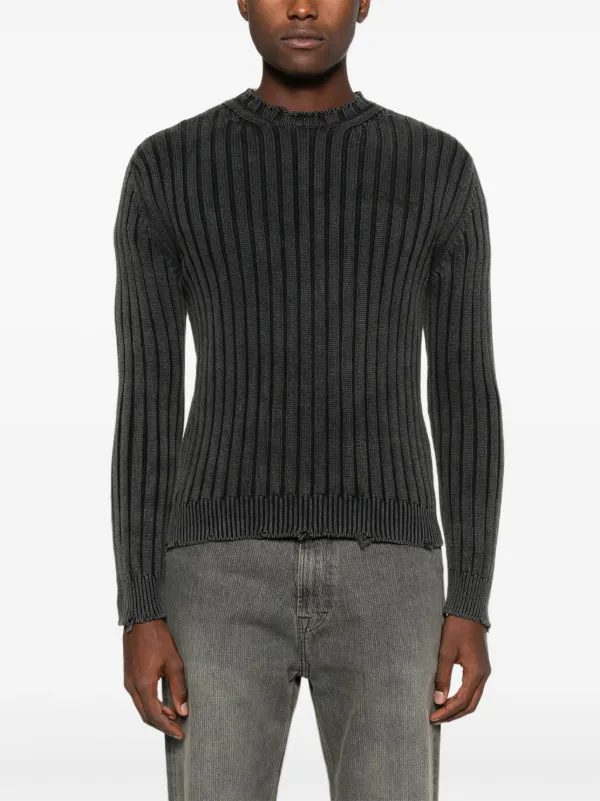 Off-White ダメージ セーター | グレー | FARFETCH JP
