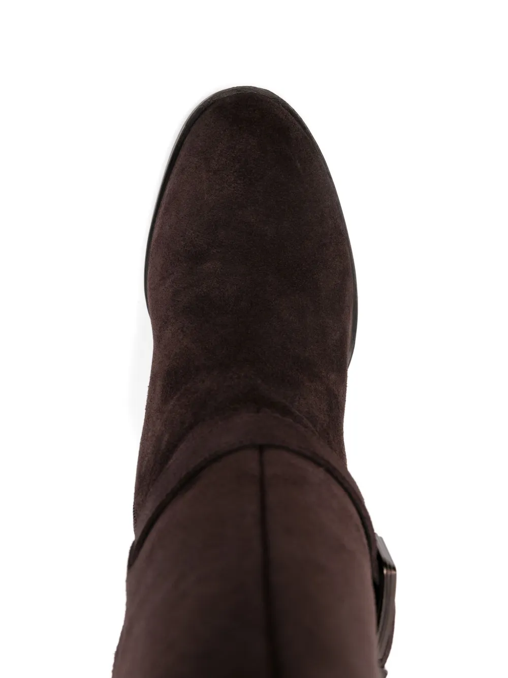 Tamaris 65mm Buckled Knee-high Boots In Brown