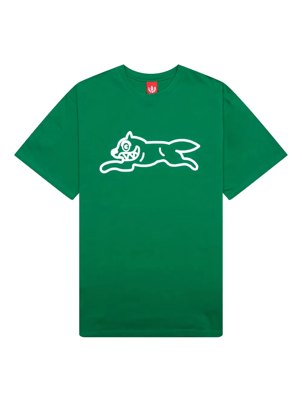 ICECREAM Running dog T-shirt | Green | Image 1
