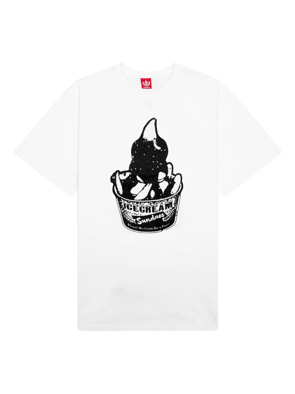ICECREAM logo-print T-shirt | White | Image 1
