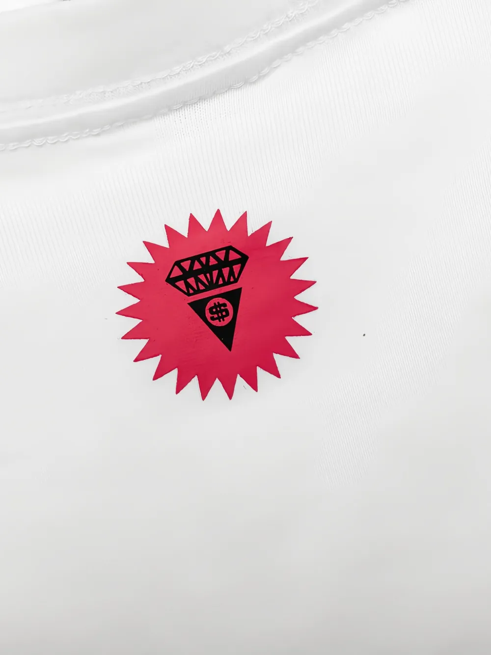 ICECREAM T-shirt met logoprint Wit