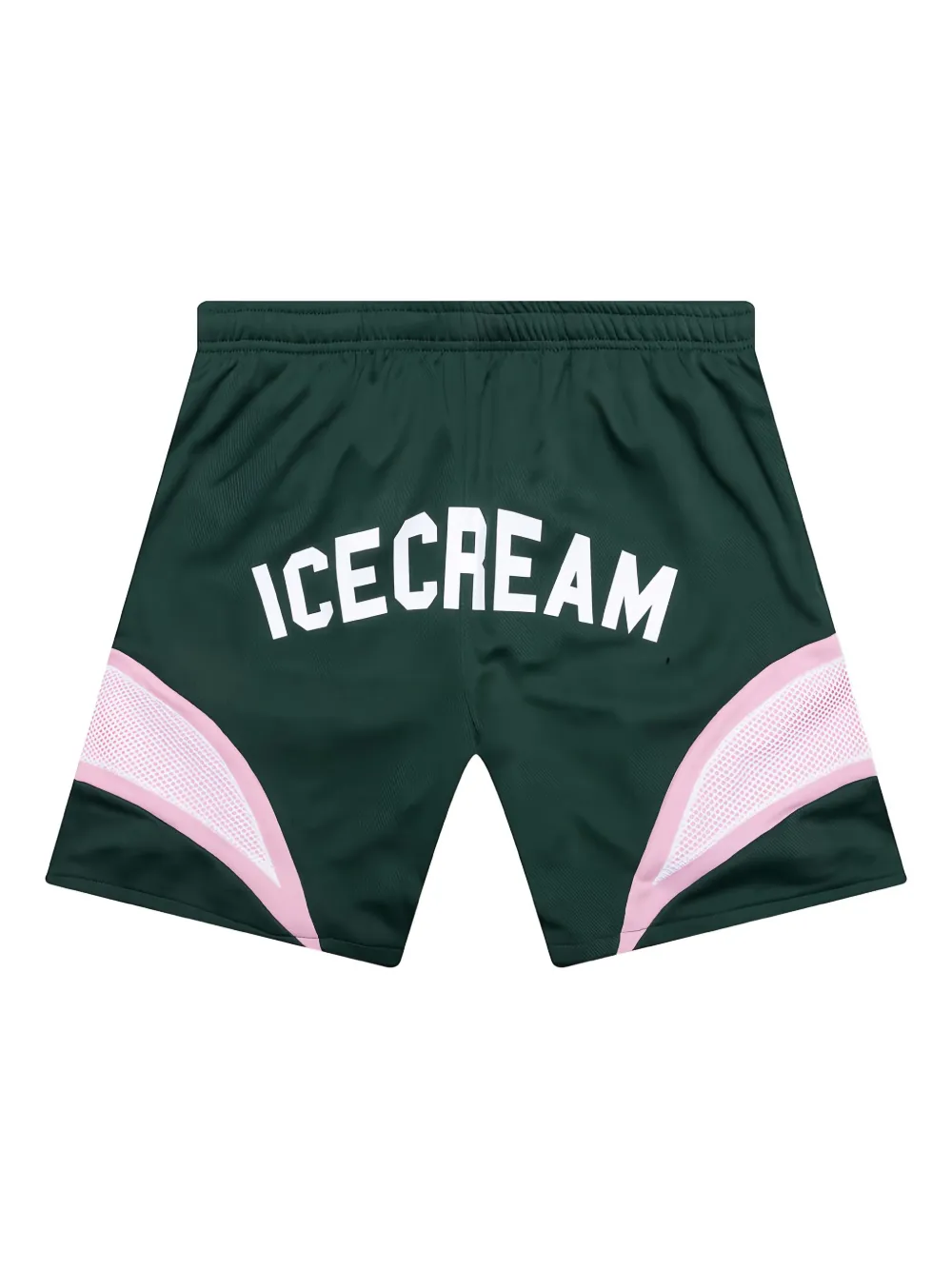 ICECREAM logo-appliqué shorts | Green | Image 1