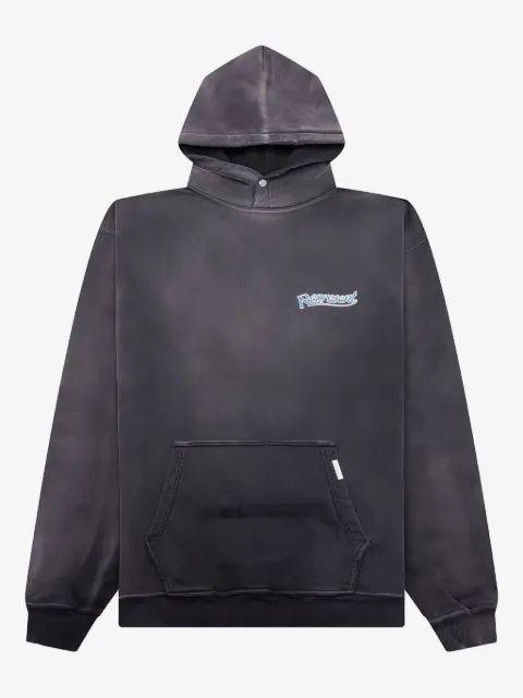 Represent logo-print hoodie
