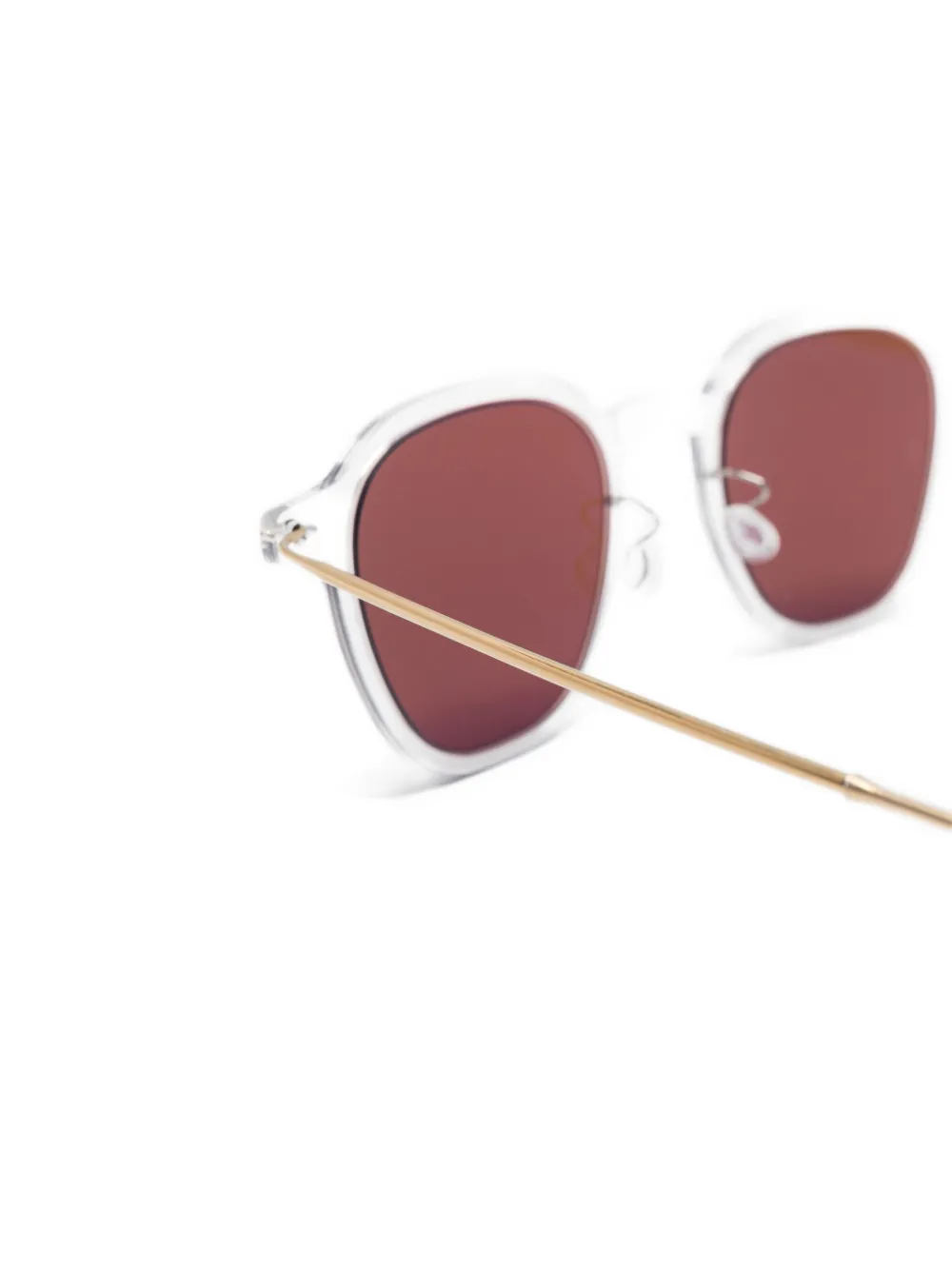 Lindberg Zonnebril met rond montuur C01 WHITE