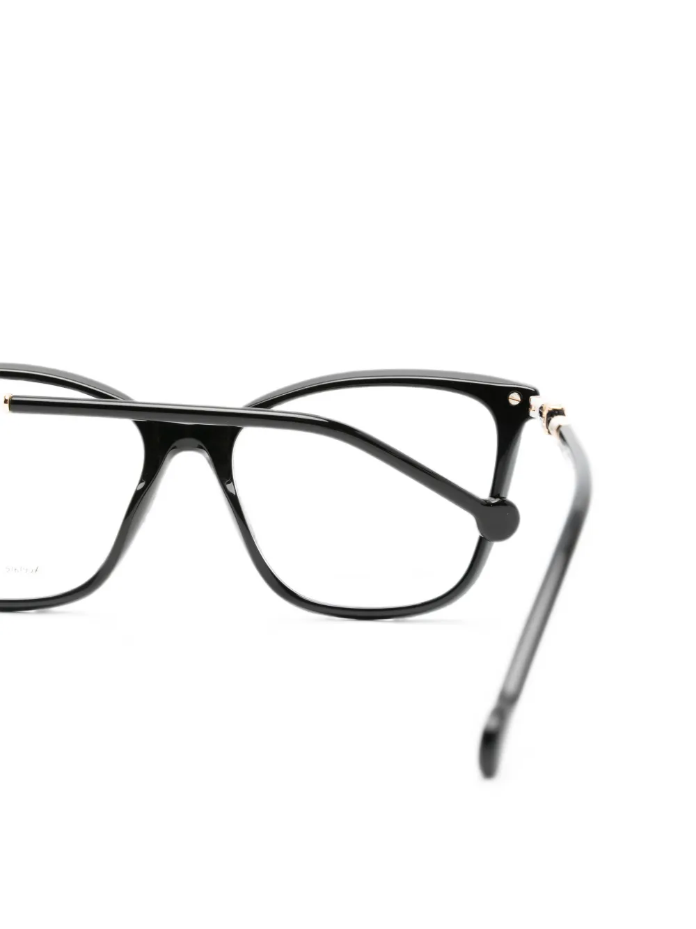 Carolina Herrera Bril met cat-eye montuur Zwart