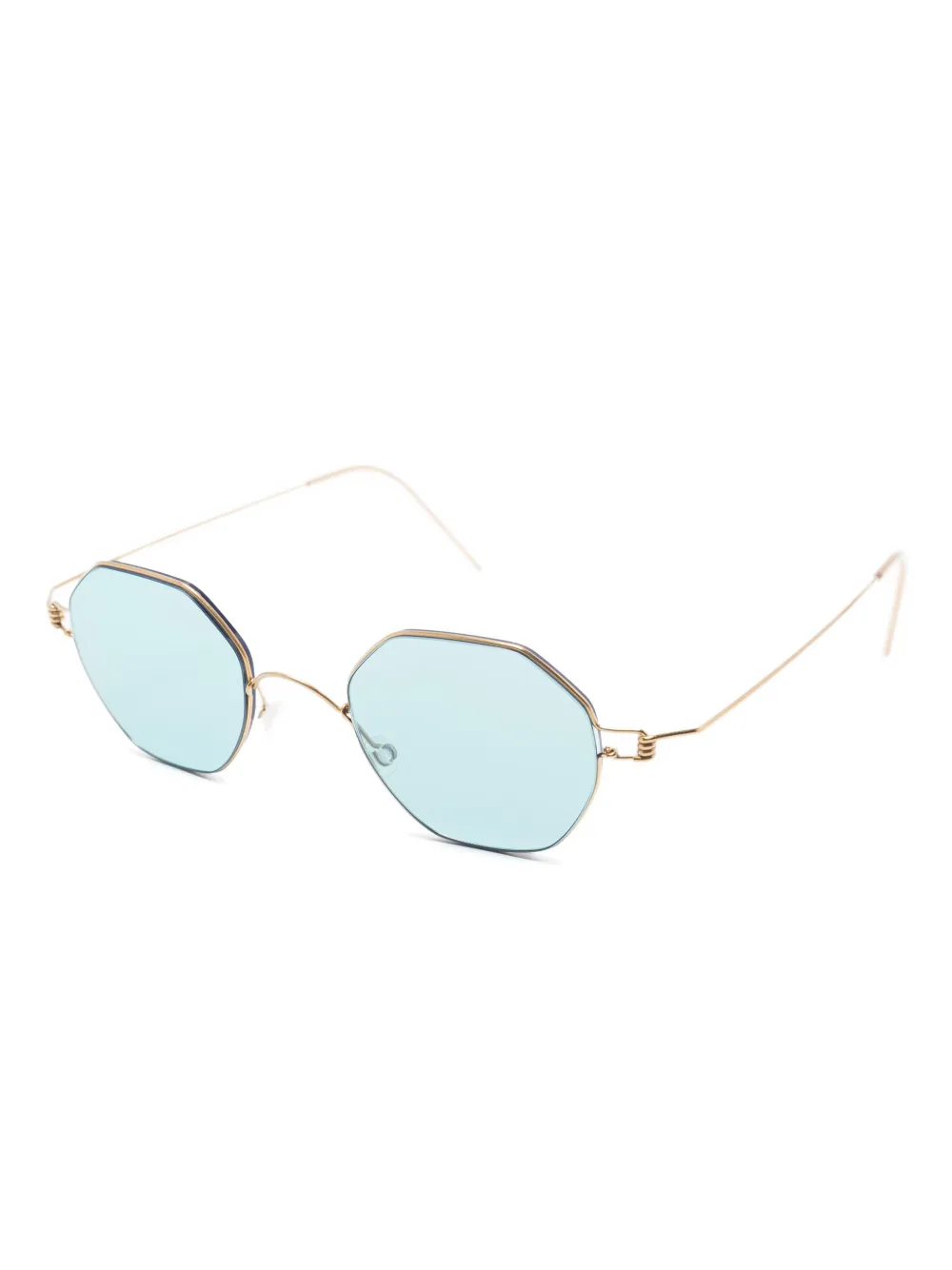 Lindberg geometric-frame sunglasses | Men | Image 2