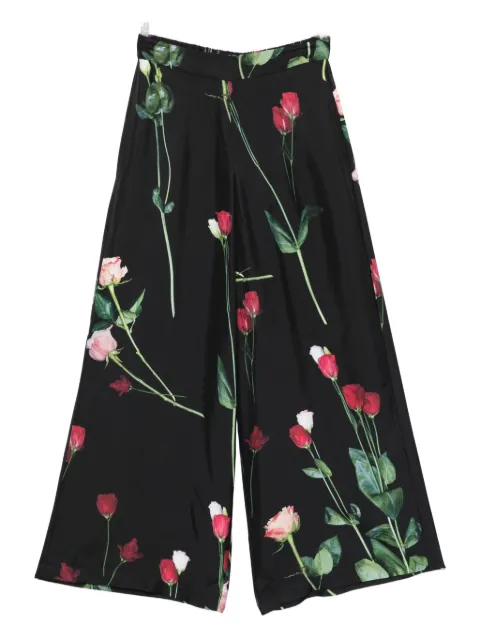 Antonio Marras pantalones anchos con estampado floral